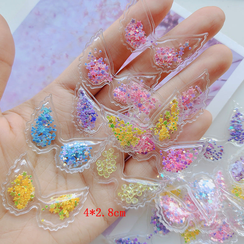 PVC sequin quicksand accessories (free shipping)