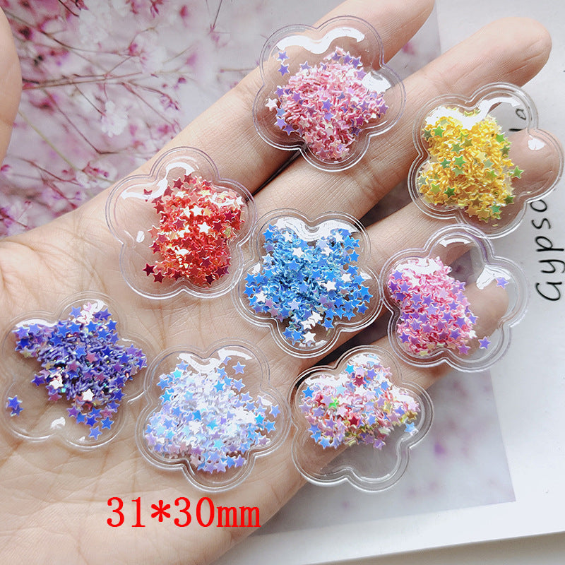 PVC sequin quicksand accessories (free shipping)